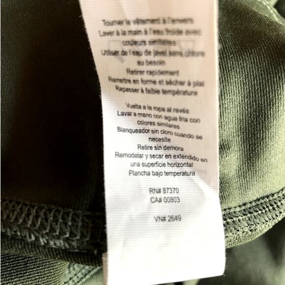 Alo Yoga Basil Green Idol Ruched Leggings size S - Picture 9 of 9